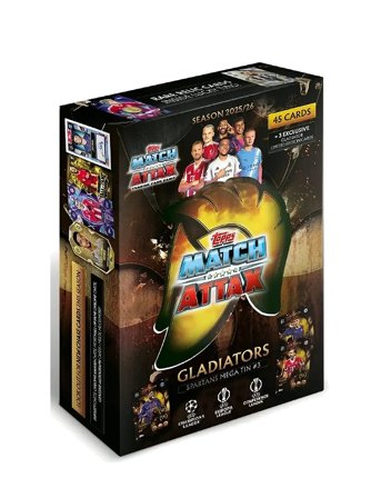 Topps Match Attax | Topps Match Attax Champions League Mega Tin Ass | ONE SIZE