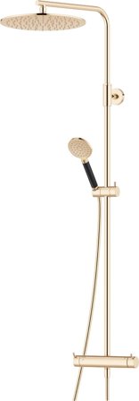 Mora INXX II Takduschset 160 c/c, polerad mässing PVD, Badrum