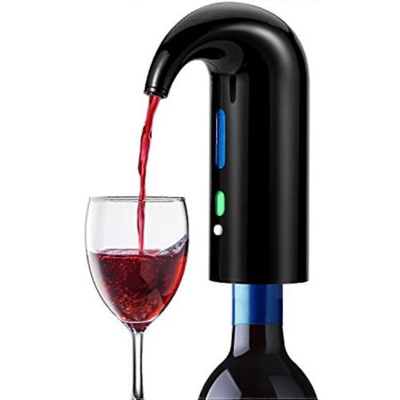 Elektrisk Vinlufter Vin Dispenser Pumpe Automatisk Vin Hælder Vin Dekanter