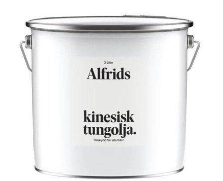 Alfrids Produkter V430020 Träolja kinesisk 3 l, Färg & tapeter