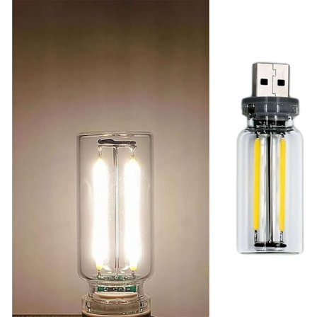 Mini USB Bilnattlampa, Touchkontroll LED Stämningsbelysning, USB Bilinredning Belysning