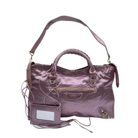 Balenciaga Vintage, Pre-owned Handbags Roze, Dames, Maat:ONE Size,leer