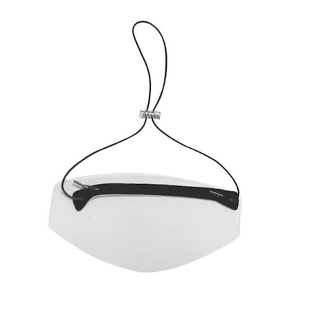 Ansiktsvisir Återanvändbar face shield - Svart
