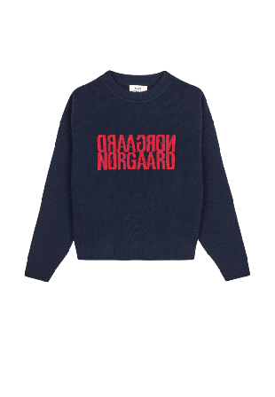 Mads Nørgaard Yota Knit Tilona Sweater Tröjor Dam Blå XS