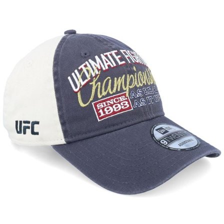 New Era - Grå trucker Keps - Graphic 9TWENTY Ufcmma Grey/Light Terracotta Dad Cap @ Hatstore