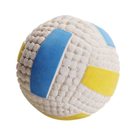 YiFudd Lemmikkieläinten Purulelu - Lemmikkikoiran Erittäin Joustava Puuvillatäytteinen Pallolelu Ääntä Pitävä Jalkapallo Rugby Pienille 