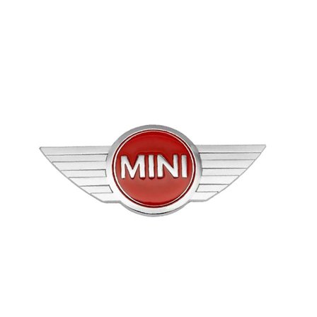 Metalliauton etuhuppu tarra takaluukun tunnus tarra tarvikkeet Mini Logo Cooper S Countryman Clubman Jcw R50 R52 R56 Johx [DM]
