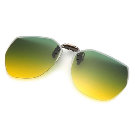 Flip-Up Clip-On Aurinkolasit Metallinen päivä/yö