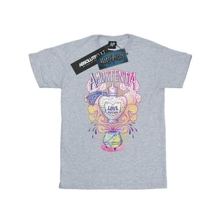 Harry Potter flickor kärleksdryck bomull T-shirt 5-6 år sport Sports Grey 5-6 Years