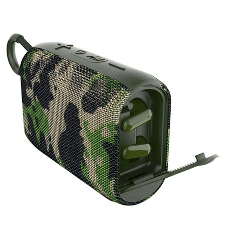 Ny Tredning Rockmia Bluetooth Højttaler EBS-036 Trådløse Hovedtelefoner 2 i 1 Mærkekvalitet TWS Øretelefoner Bærbar Udendørs Højttaler