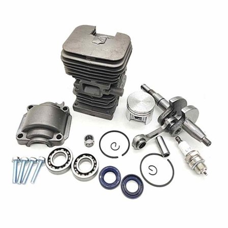 Sylindersett for Stihl MS180 018, Nikasil Sylinder Stempelsett 38mm Aluminium Legering Motor Reparasjonssett, Erstatning for Stihl 018 MS180 Motorsag 