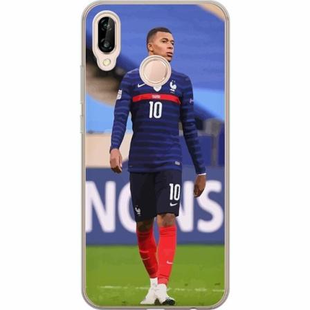 Huawei P20 Lite Genomskinligt Skal Kylian Mbappé