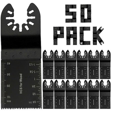 10-50 kpl Oskilloiva Monitoimityökalun Sahateraa Puun ja Metallin Leikkaamiseen Monitoimityökalun Terät