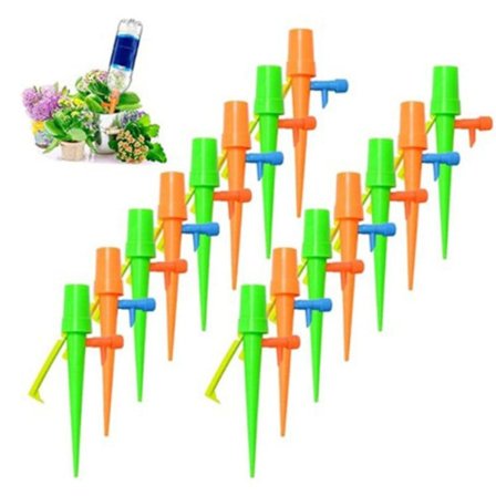 Irrigasjonssystemsett, 24 stykker automatisk plantevanningssystem justerbar KLB