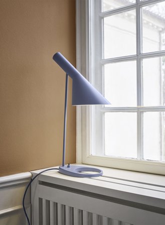 AJ bordlampe - dusty blue