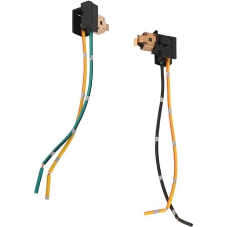 H1 Pære Sokkel Adapter, Hun-stik, 2-delt Forlygte Ledningsnet Stik til H1 Pærer