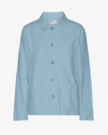 Organic Workwear Jacket - Seaside Blue