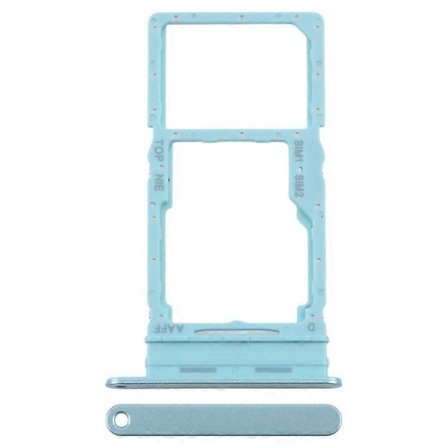För Samsung Galaxy A16 5G A166 OEM Dubbla SIM-kort SD-kortfack Hållare Ersättningsdel (Utan Logotyp) (FMY)