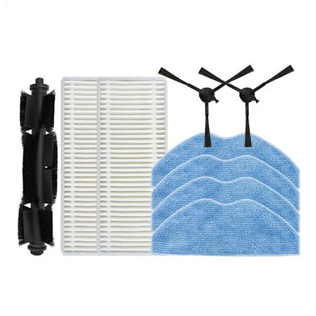 Til Roborock Roborock S8 Plus Udskiftningsdele Tilbehør Hovedsidebørste Hepa Filter Moppeklud Støvposer