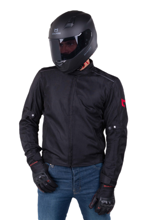 Chaqueta de Moto Course Vento Mesh Negro 4XL