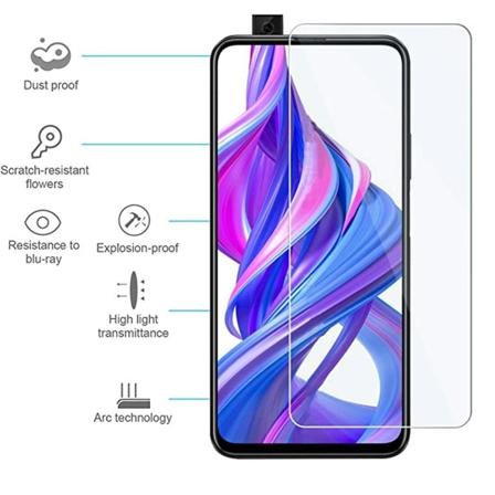 Huawei P Smart Pro 2-pack Skärmskydd 9h 0,3mm Transparent/genomskinlig
