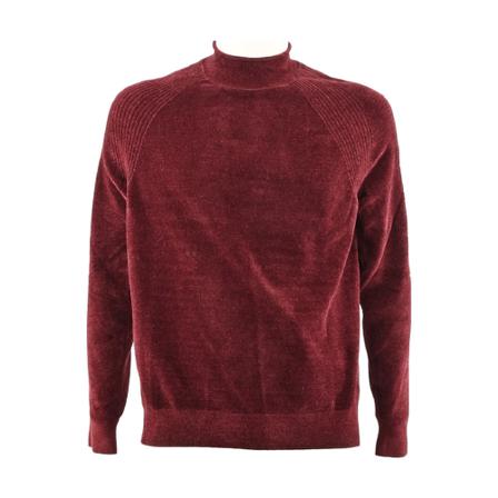 RRD Strik w22084-56 Rød, Herre Rullekraver, Størrelse: M