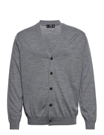 Willyc Stickad Tröja Cardigan Grå Mango