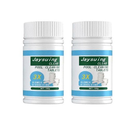 Klor Tabletter Swimmingpool Rengøring Tablet Flydende Spabad Kemikalier Sikker Langtidsholdbar Bakteriekontrol