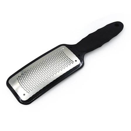 Fotfil Callus Remover, Premium-jalkaraspilla kovettumien poistoon sekä märiltä että kuivilta jaloilta (musta)