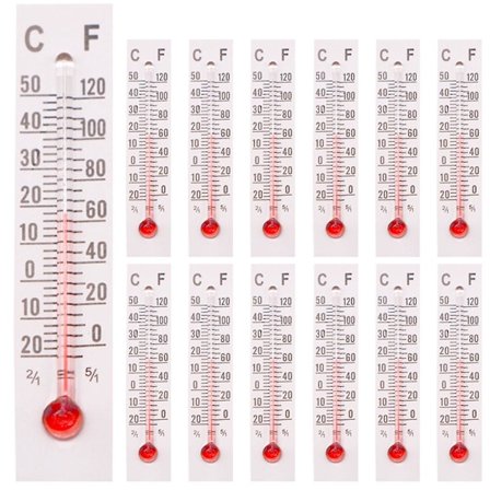 25 stk Miniatyr Temperaturmålere Mini Termometer Miniatyr Tilbehør Dekor