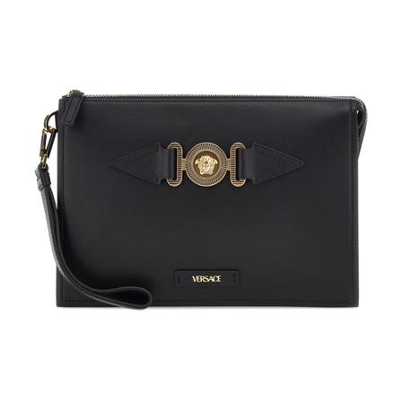 Versace, Shoulder Bags Czarny, Mężczyzna, Rozmiar: ONE Size