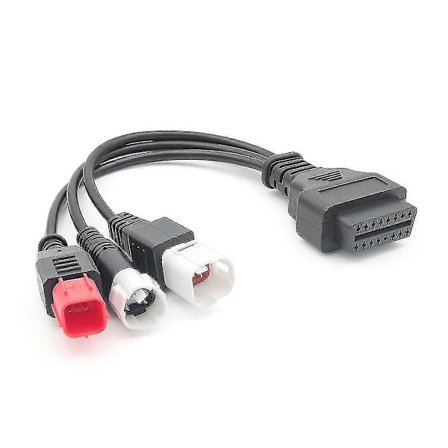 OBD2 Diagnostisk Kabel til Yamaha Kline Euro5 Motorcykel 16-polet til 3-polet 4-polet 6-polet OBD2 3-i-1 Diagnostisk Adapter