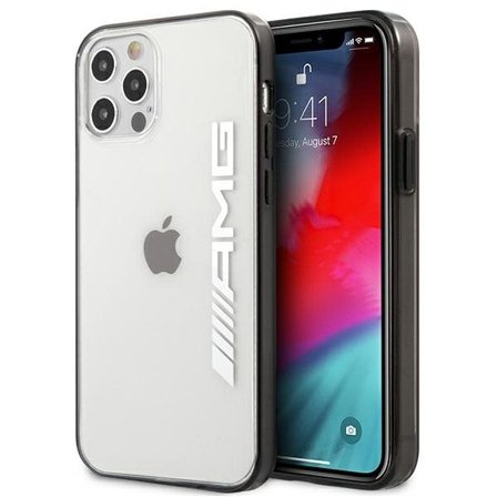 AMG metallisk lakkert iPhone 12 Pro Max-etui - klart