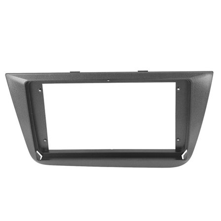 9-tums Bil CD Radio Fascia Dash Stereo Huvudenhet Surround Panel Plattbyte för Seat Altea 2004 2015