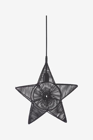 PR Home - Valotähti Regina 40 cm - Musta - Valotähdet - - Homeroom