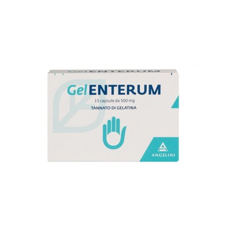 Gelenterum Adulti Tannato Gelatina 15 Capsule 500mg