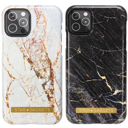 Iphone 12 Pro - Skal / Skydd / Marmor Svart