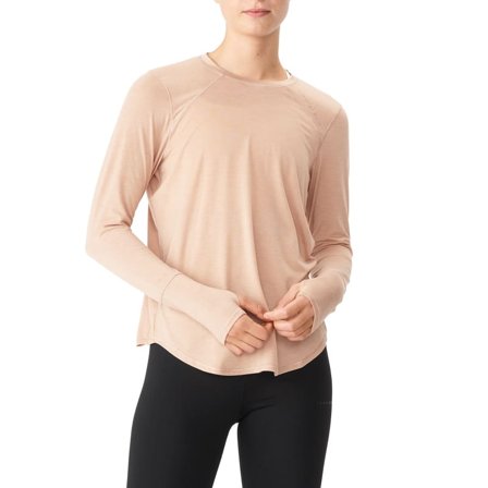 Röhnisch Women's Clara Loose Long Sleeve Women long-sleeved training tops Beige L
