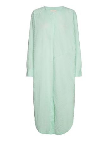 Crinckle Pop Rosaly Dress Green Mads Nørgaard