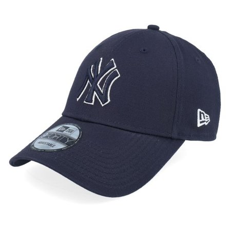 New Era - MLB Blå adjustable Keps - New York Yankees 9FORTY Navy Adjustable @ Hatstore