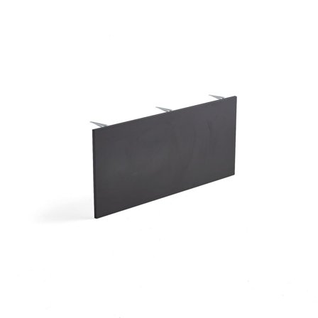 Sichtblende QBUS, 1200x500 mm, schwarz
