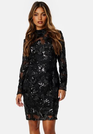 Bubbleroom Occasion Embroidered Sequin Dress Klær