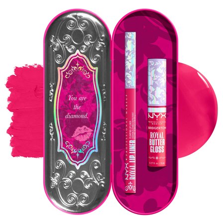 Nyx Professional MakeUp Bridgerton Royal Treasures Duo Labbra Matita Rimpolpante & Gloss 03 - Matita