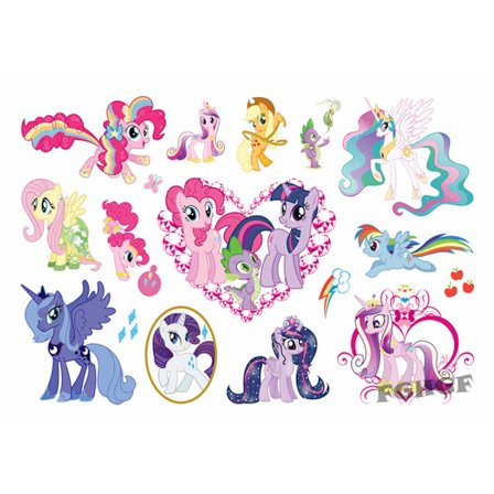 My Little Pony Barn Tatueringar – 15 Magiska Temporära Designer [GKS]