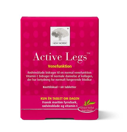 New Nordic Active Legs 60 tabl., Helse & Madvarer, Hjerte & Kredsløb, Kredsløb