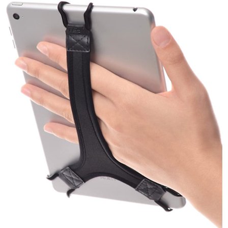 Säkerhetsrem för surfplatta, handtag, fingergrepp, triangelformad (endast handrem)