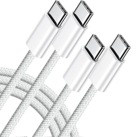 3FT USB C til USB C-kabel - Sertifisert hurtigladekabel for iPhone 15 Pro Max, Samsung S23, iPad Pro, MacBook Air