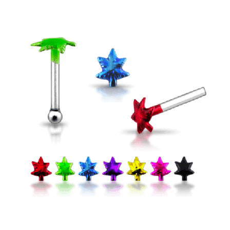 925 Silver Barefoot näsa stud