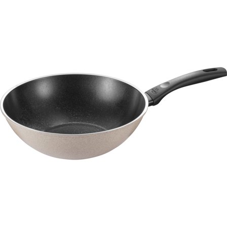 Ballarini Ledro wok 28 cm, beige | Matlagning > Kokkärl & Stekpannor > Wok | Bagaren och Kocken