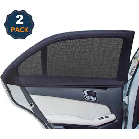 Bilsolskydd, andningsbart nät, solskydd för bilsidor, Str